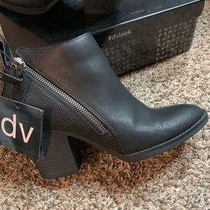Dolce Vita black ankle boots NWT